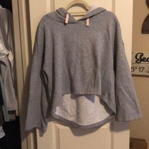 Cropped Grey Sweatshirt
